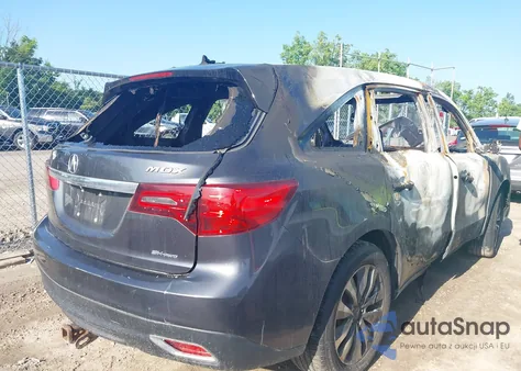 2014 Acura Mdx Technology Package из США, поврежденный, VIN 5FRYD4H41EB050273